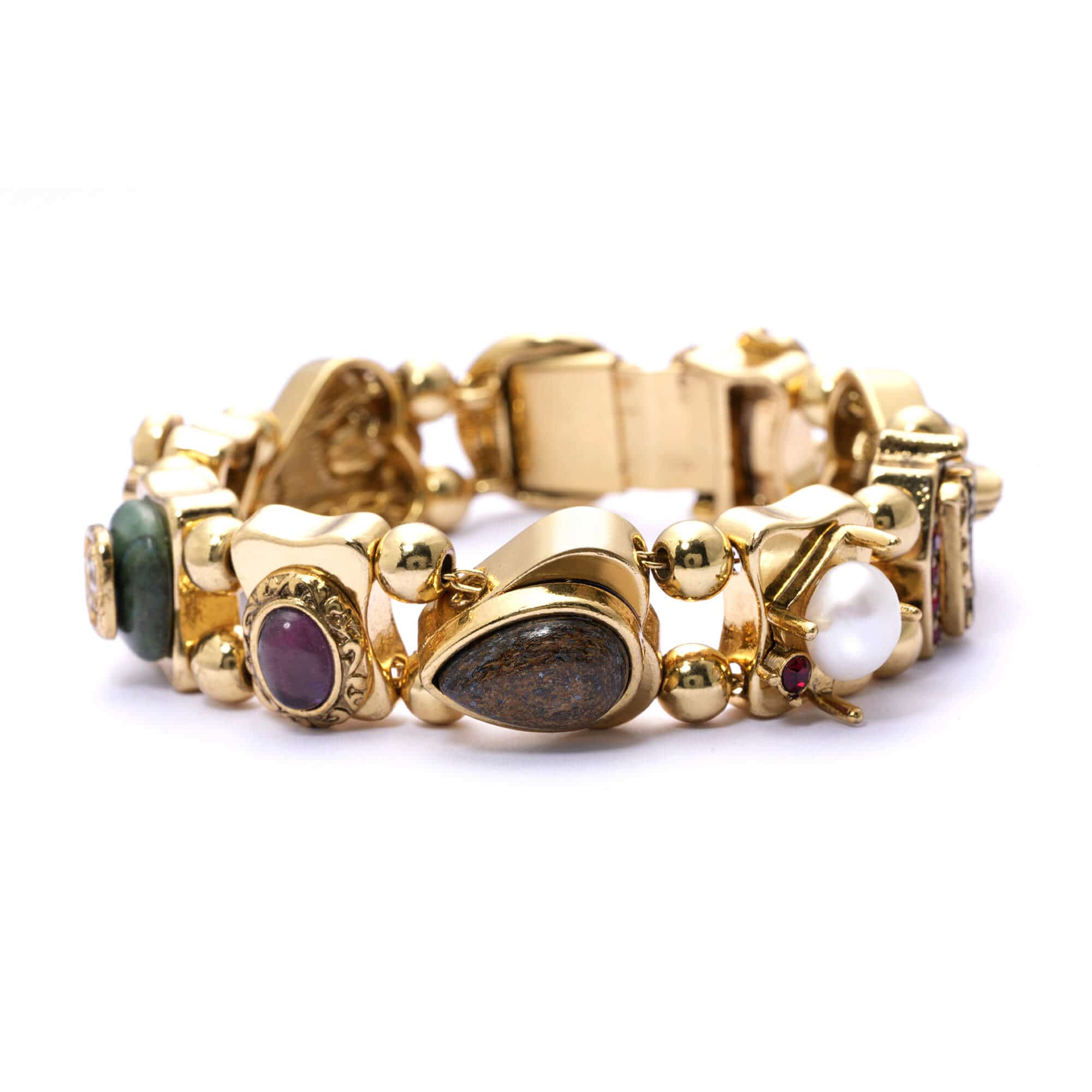 Alloy Necklaces, Electroplate White Crystal Dipped In Color, Imported Crystal Pearls, Imported Austrian Crystal, Imported Austrian Rhinestones, Russian Genuine Gold