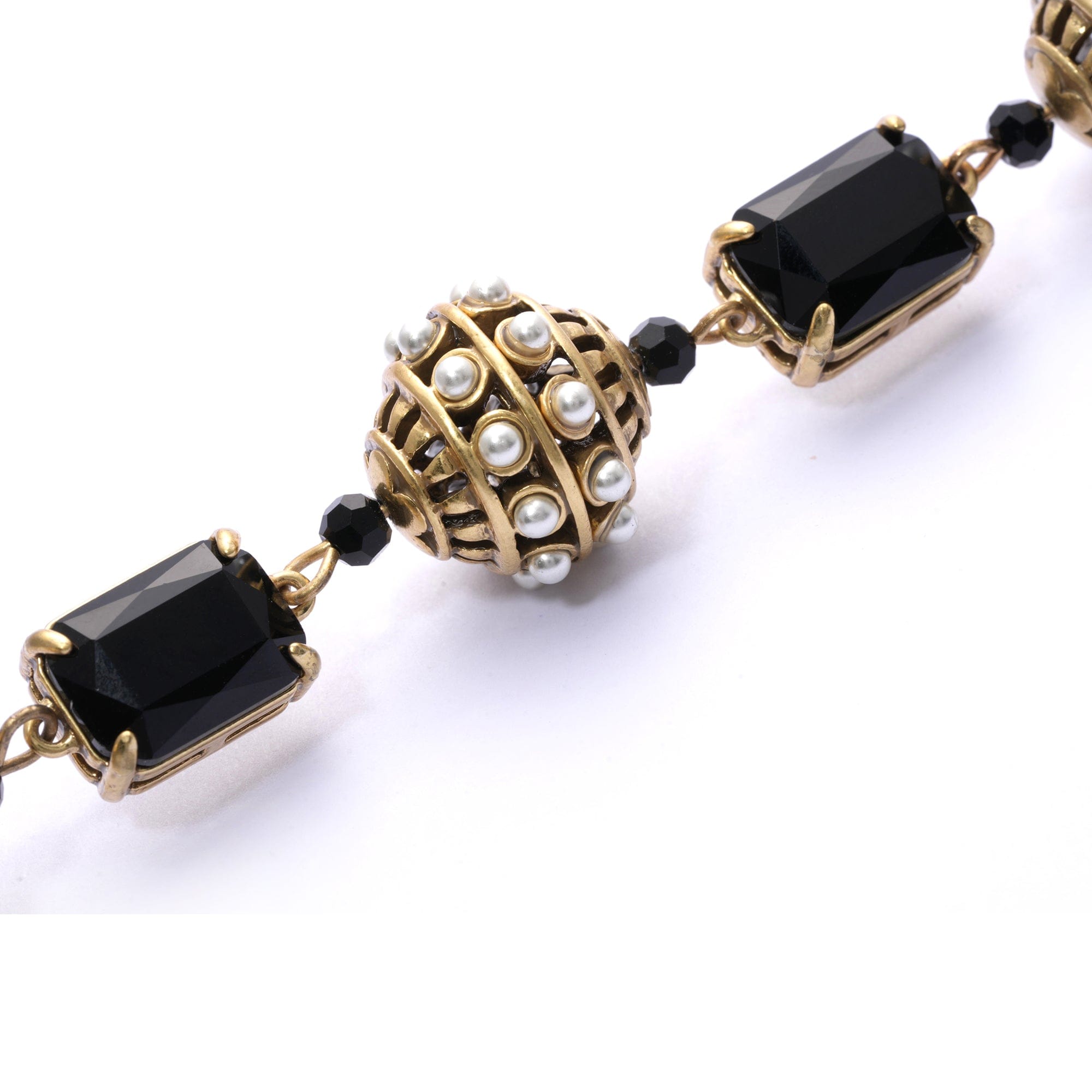 Collar Eclipse bañado en oro de 18k