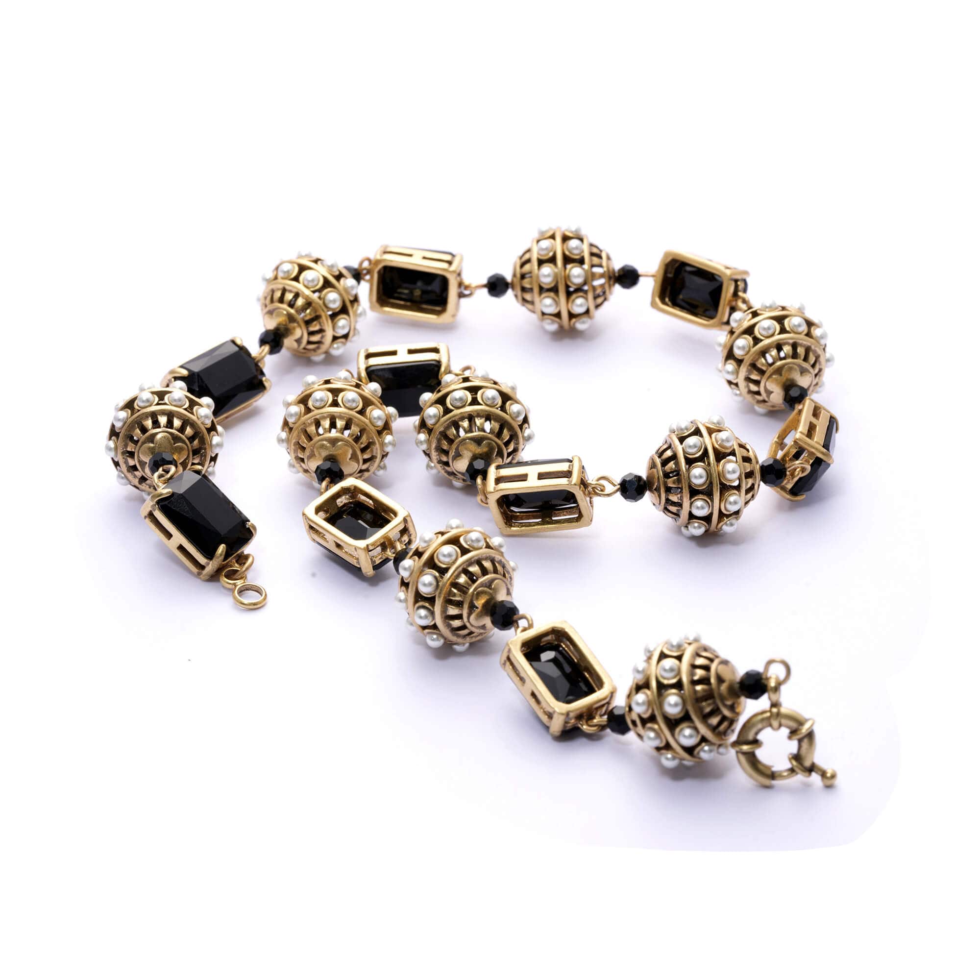 Collar Eclipse bañado en oro de 18k