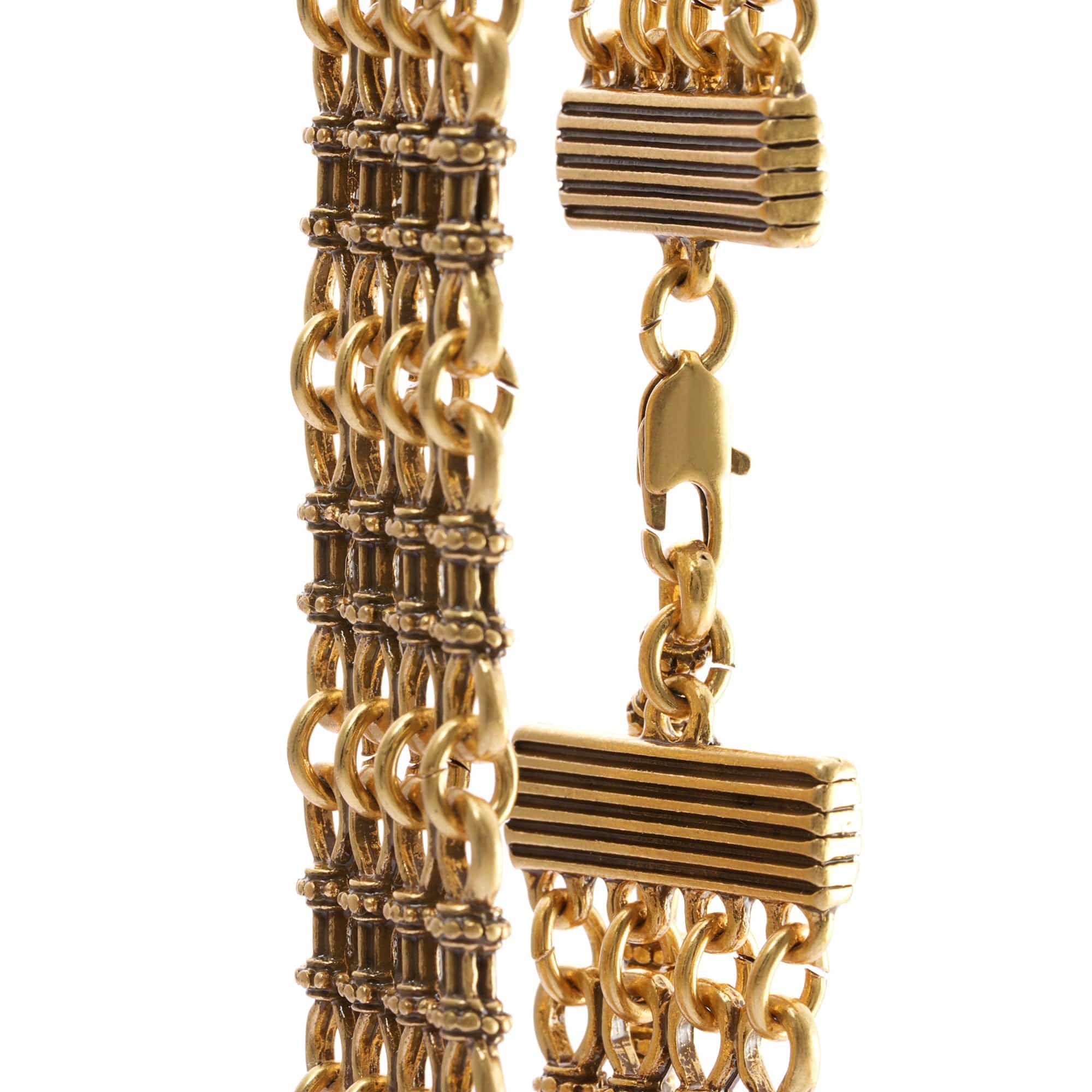 Necklace alloy plated Russian gold