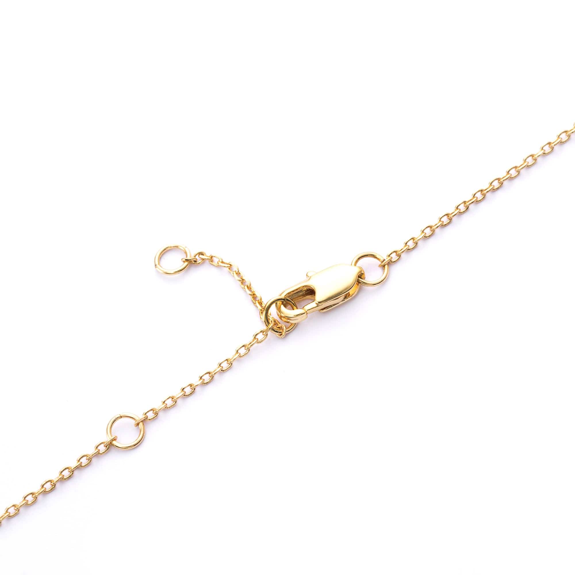 Crystal Necklace Austrian Rhinestones Brass Plated With Russian Gold