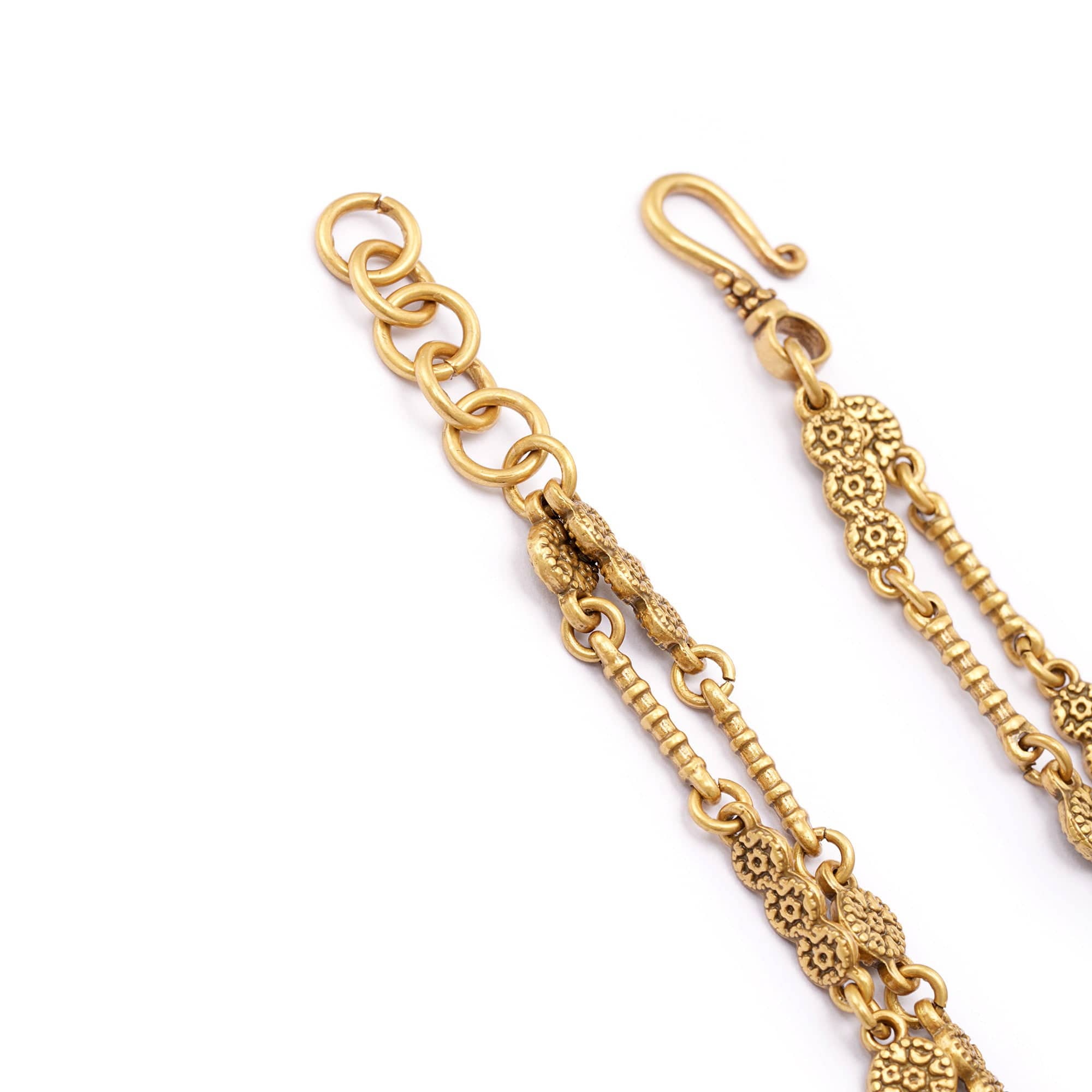 Necklace alloy Austrian crystal Austrian rhinestone plated Russian gold