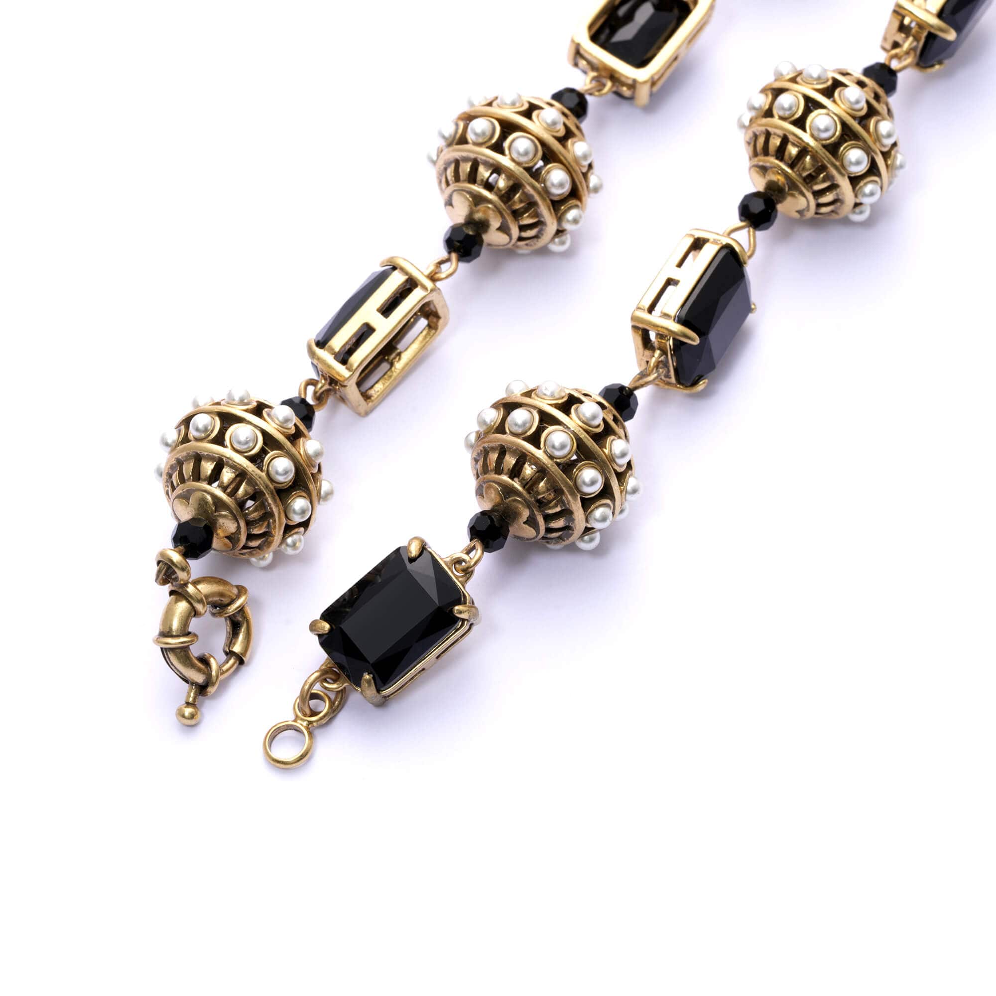 Collar Eclipse bañado en oro de 18k