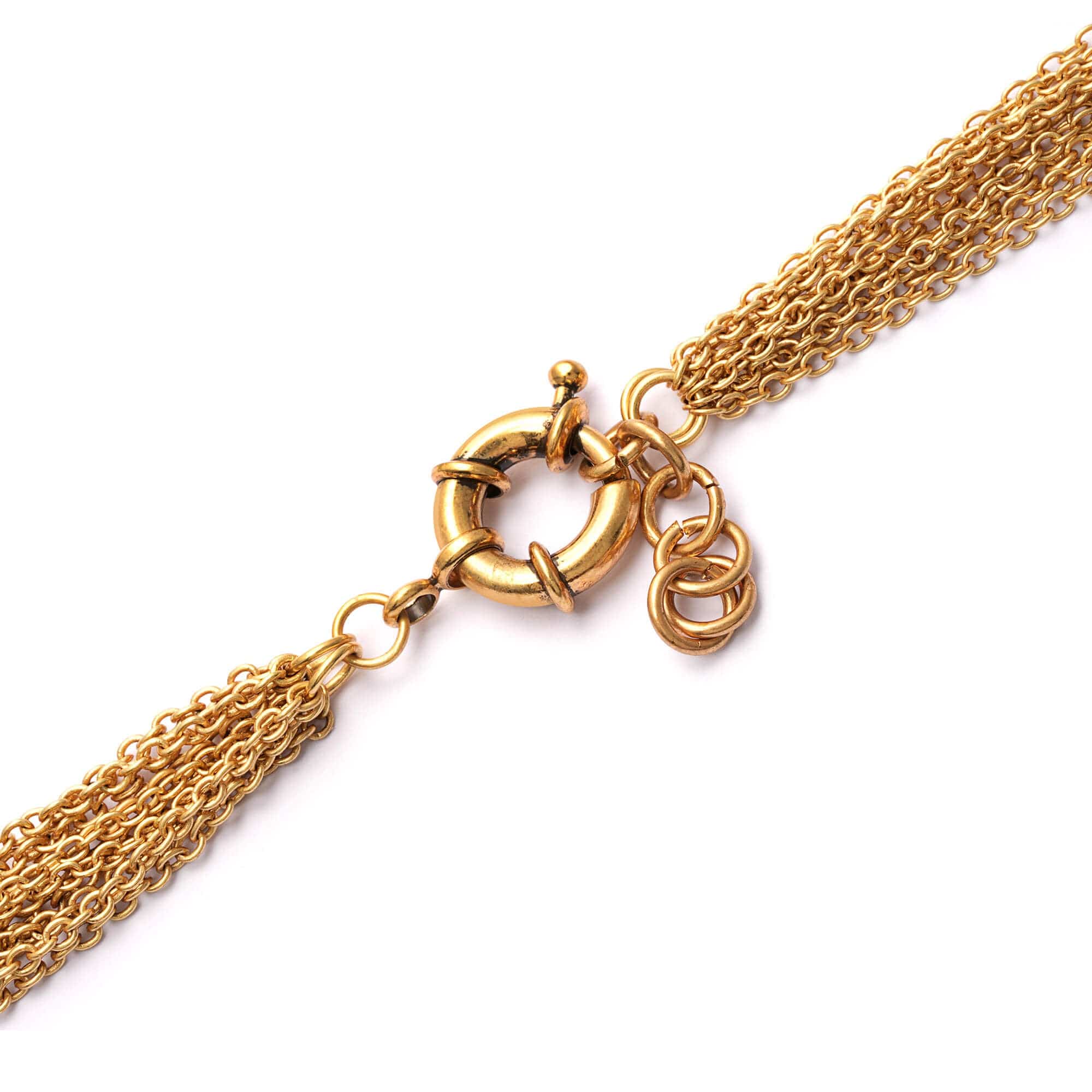 Collar Starlit en capas bañado en oro de 18 quilates