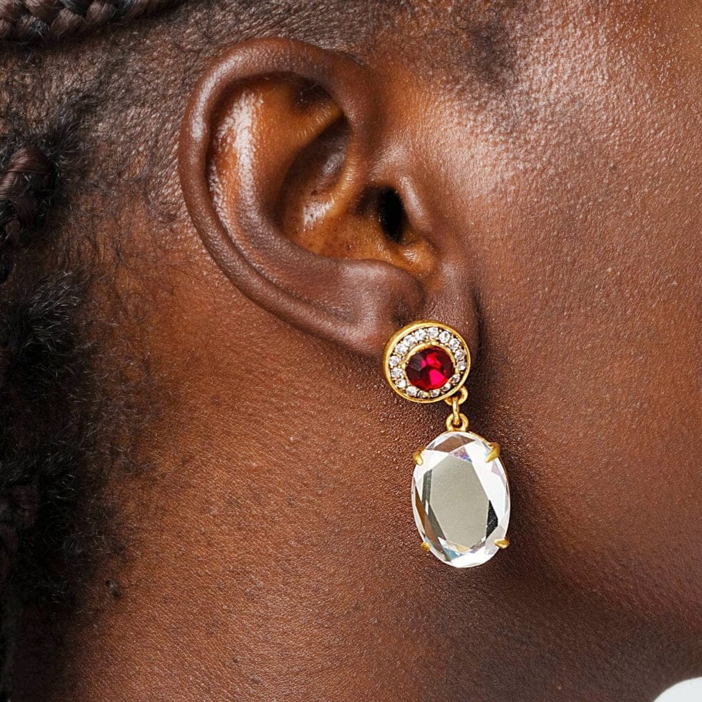 Radiant Hoop Earrings