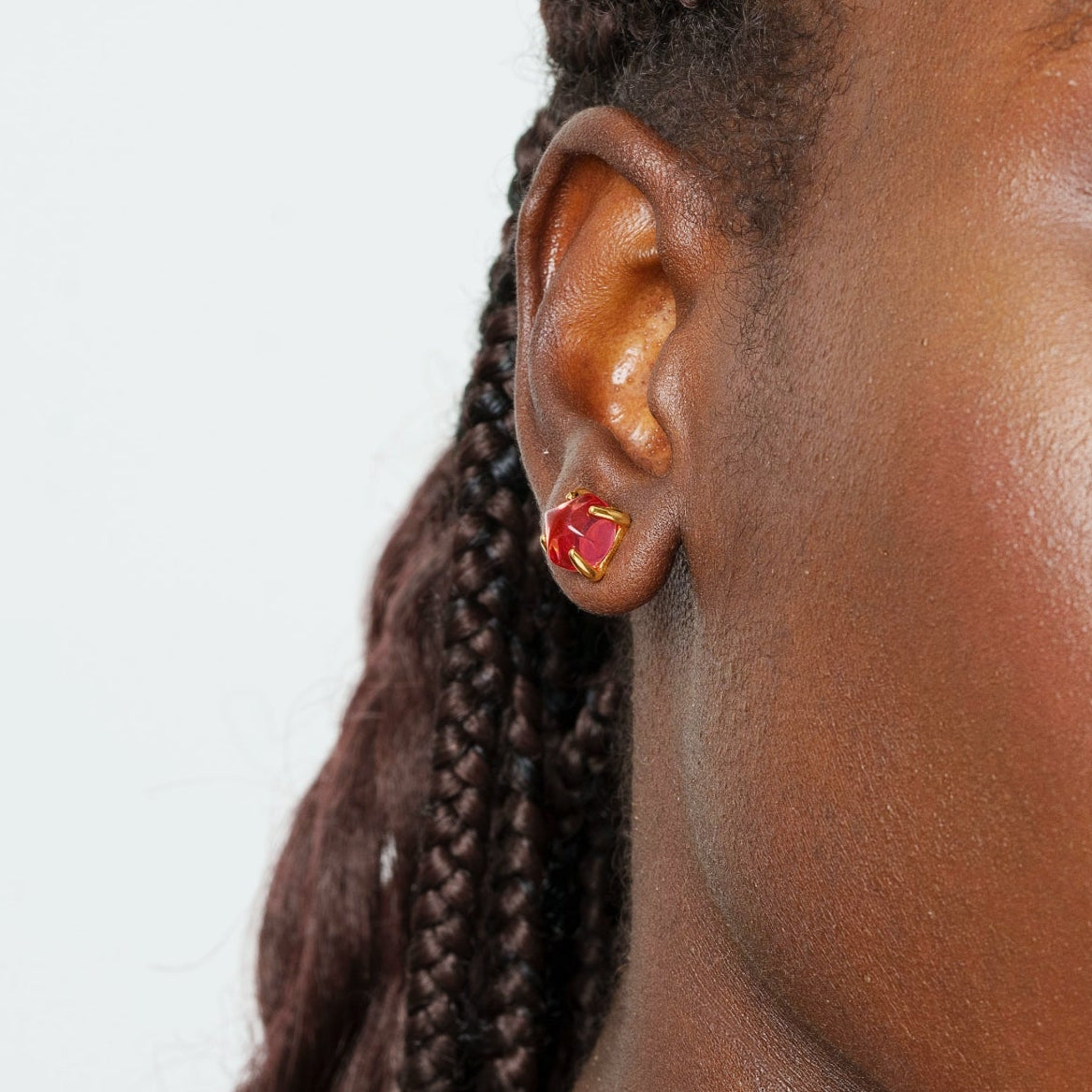 Fiery Essence Earring 18K Gold Plated