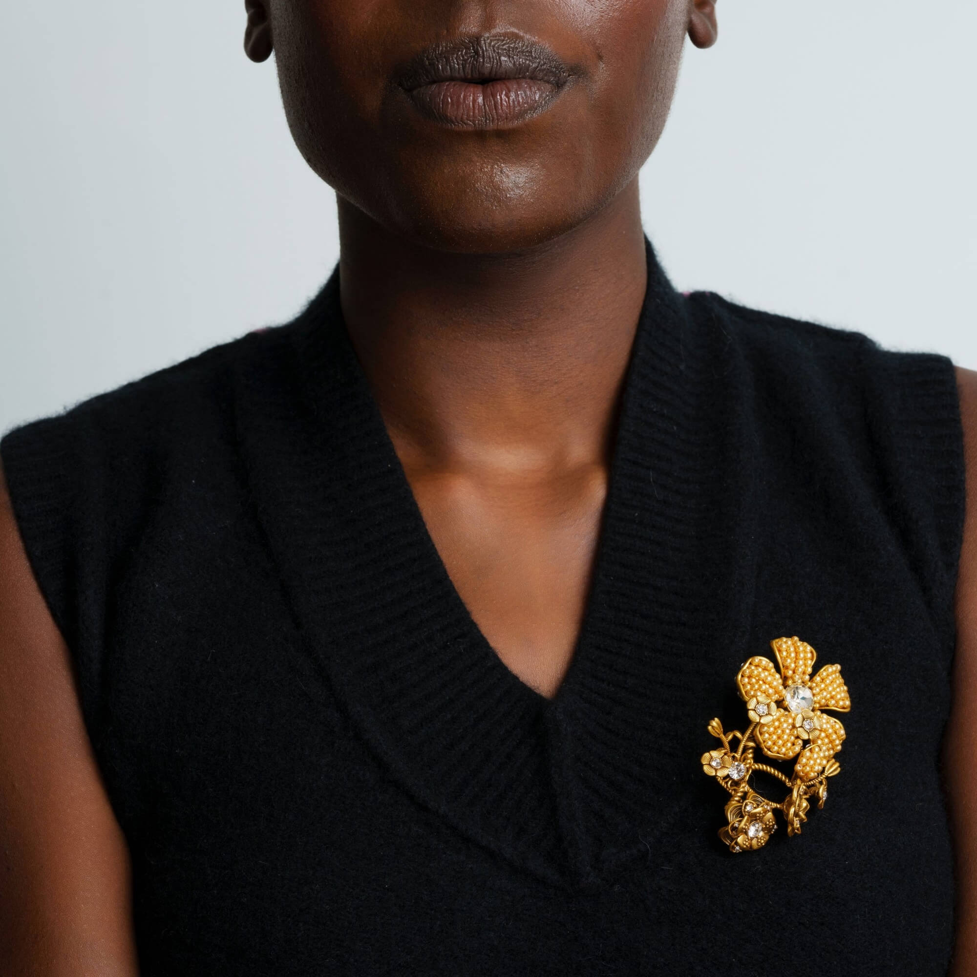 Bloom Gold Brooch