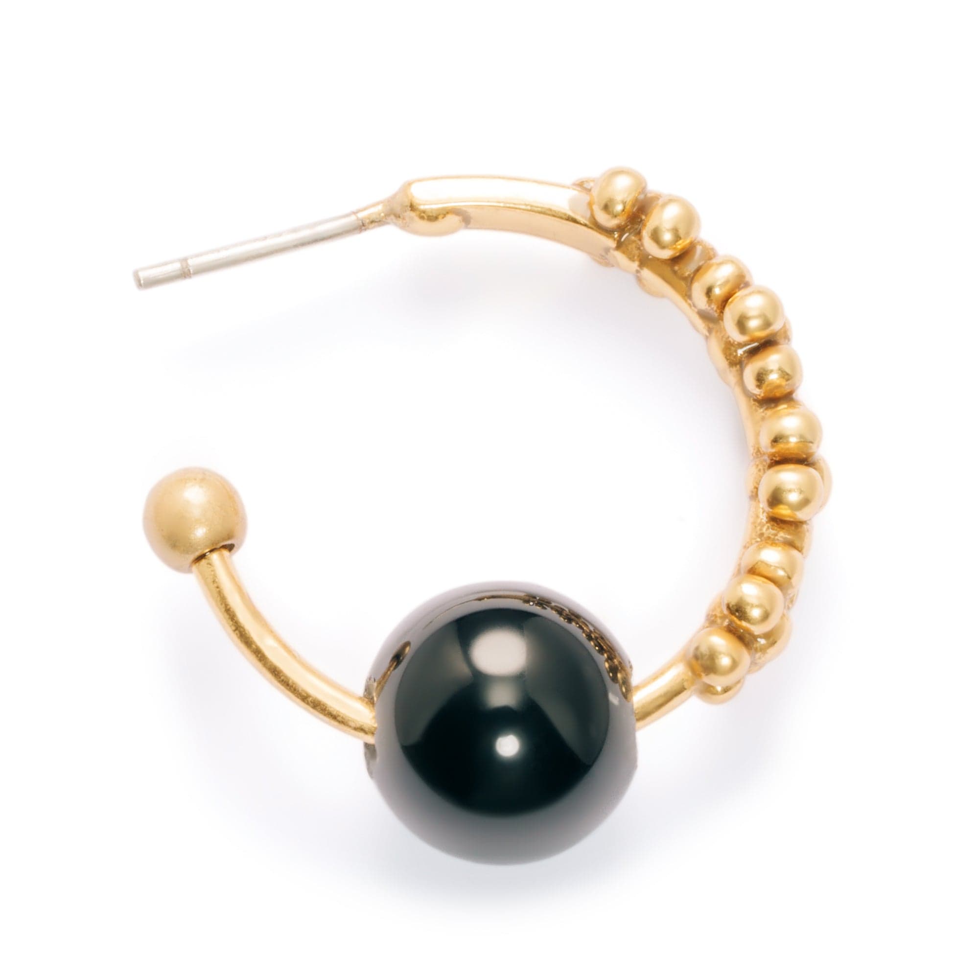 White crystal Earrings, Dipped In Color Brass Plated With Russian Genuine Gold