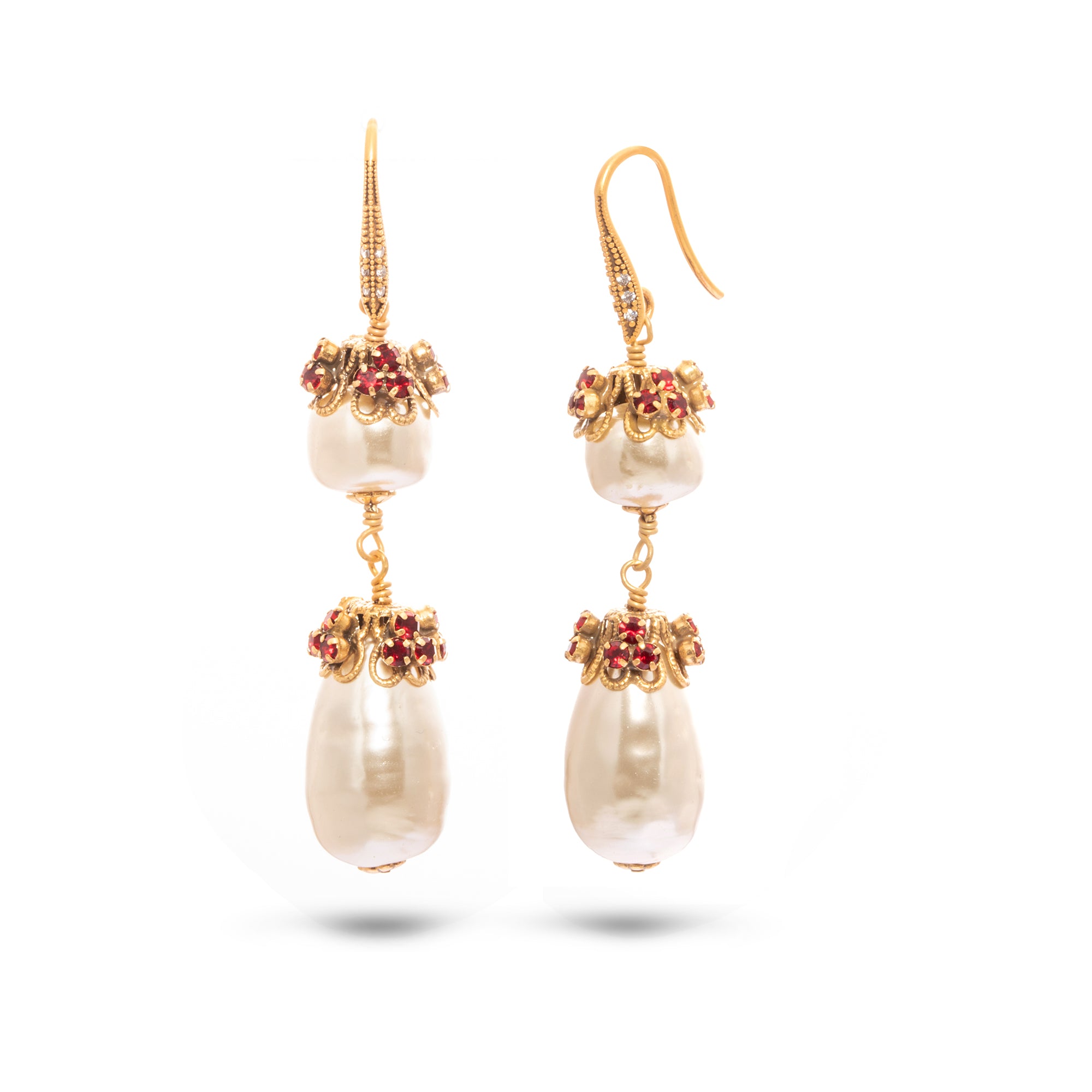 Opulent Pearl Earrings