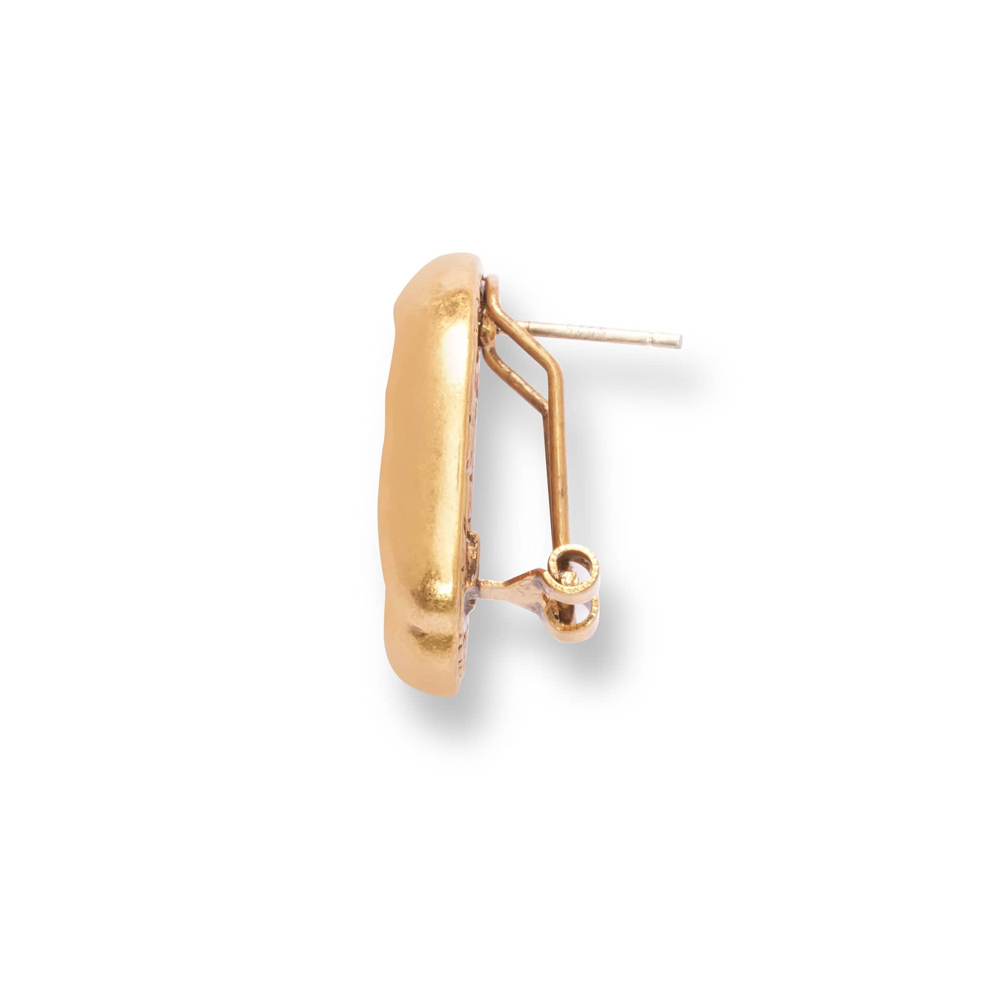 Boucles d'oreilles Chic Elegance Plaqué Or 18 carats