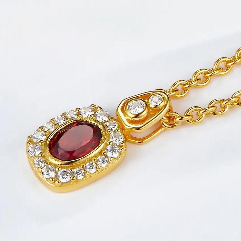 Collar Radiance en oro vermeil de 18 quilates