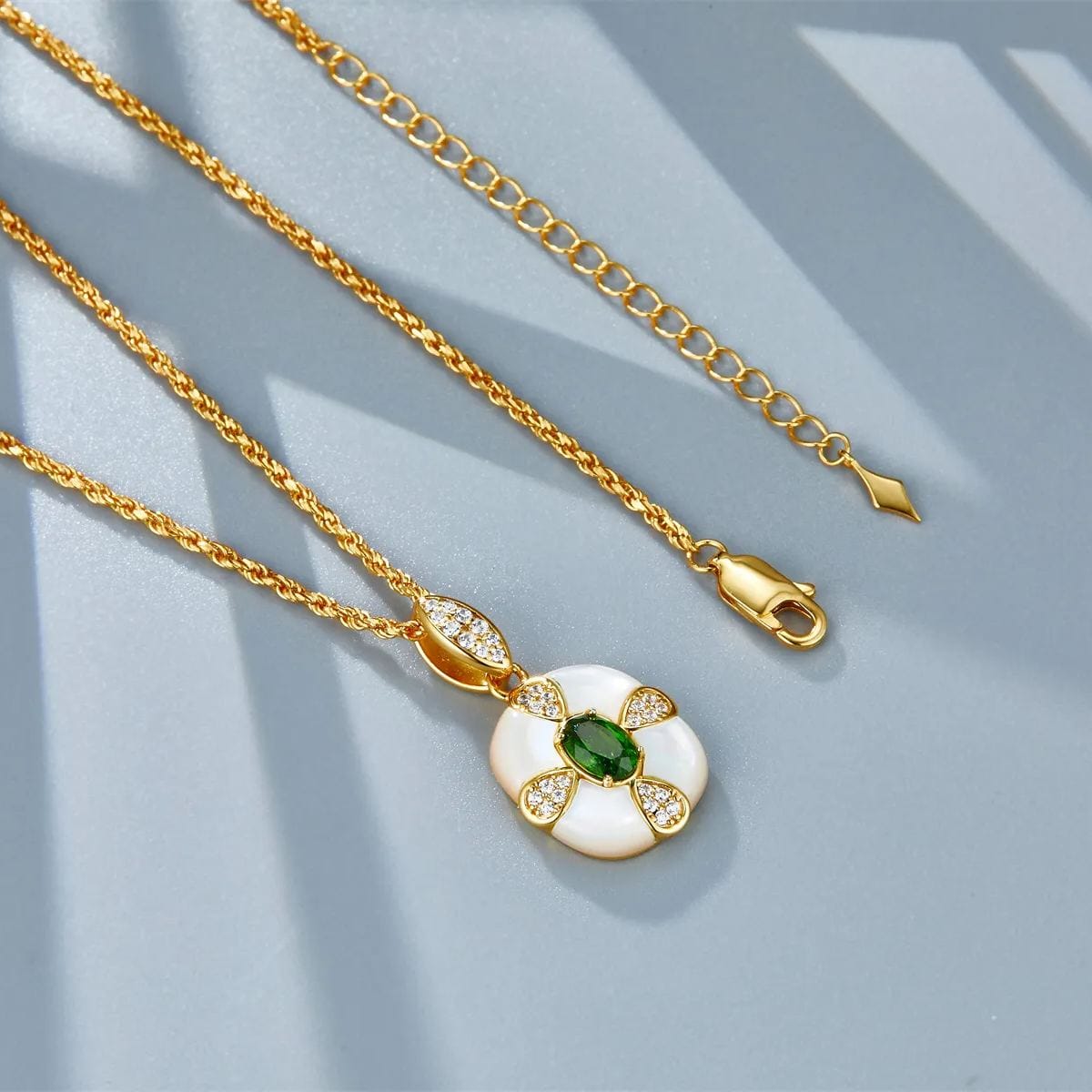 Collar Serenity de oro vermeil de 18 quilates