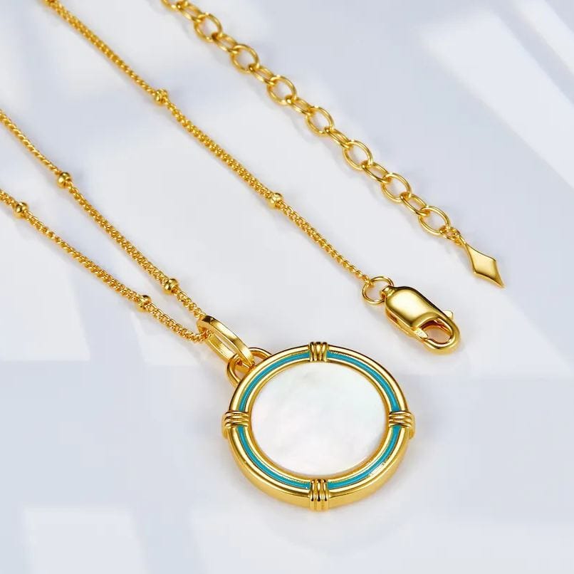 Collar Radiance en oro vermeil de 18 quilates