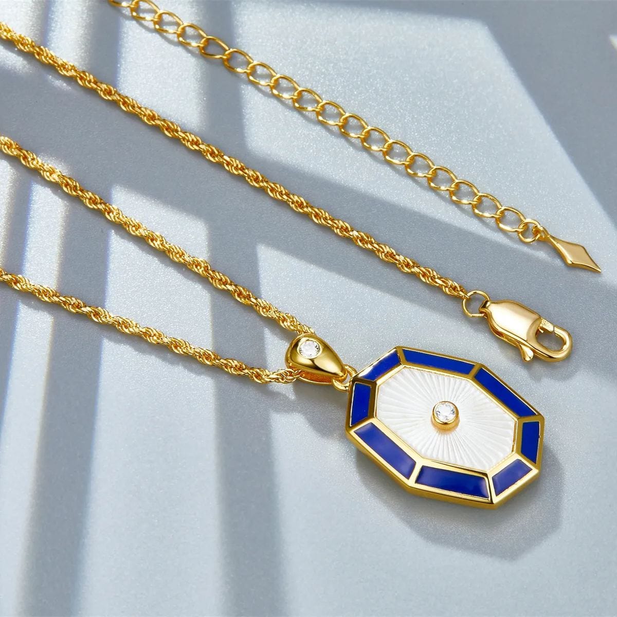 Collar Harmony en oro vermeil de 18 quilates