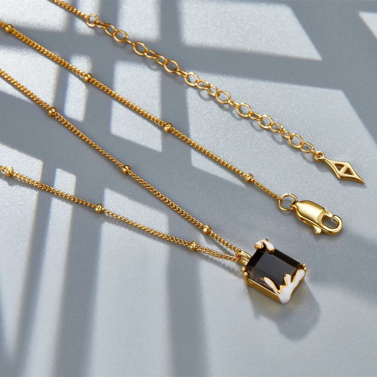 Collar Embrace en oro vermeil de 18 quilates