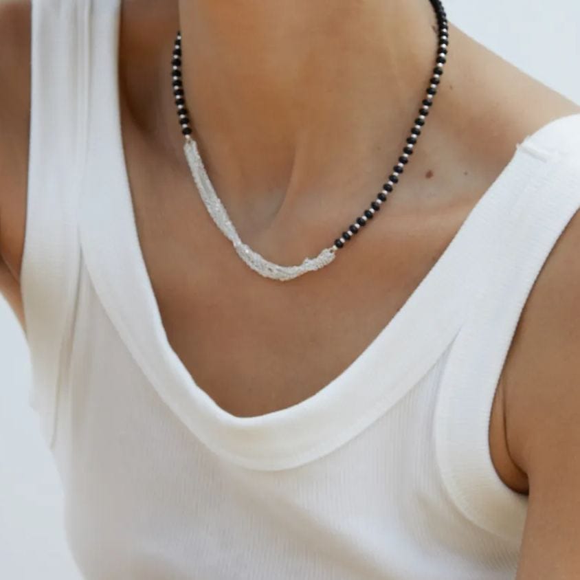 Pulsera Serene Elegance en oro vermeil de 18 quilates