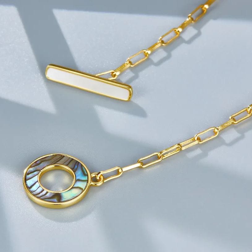 Collier Tranquil Radiance en or vermeil 18 carats