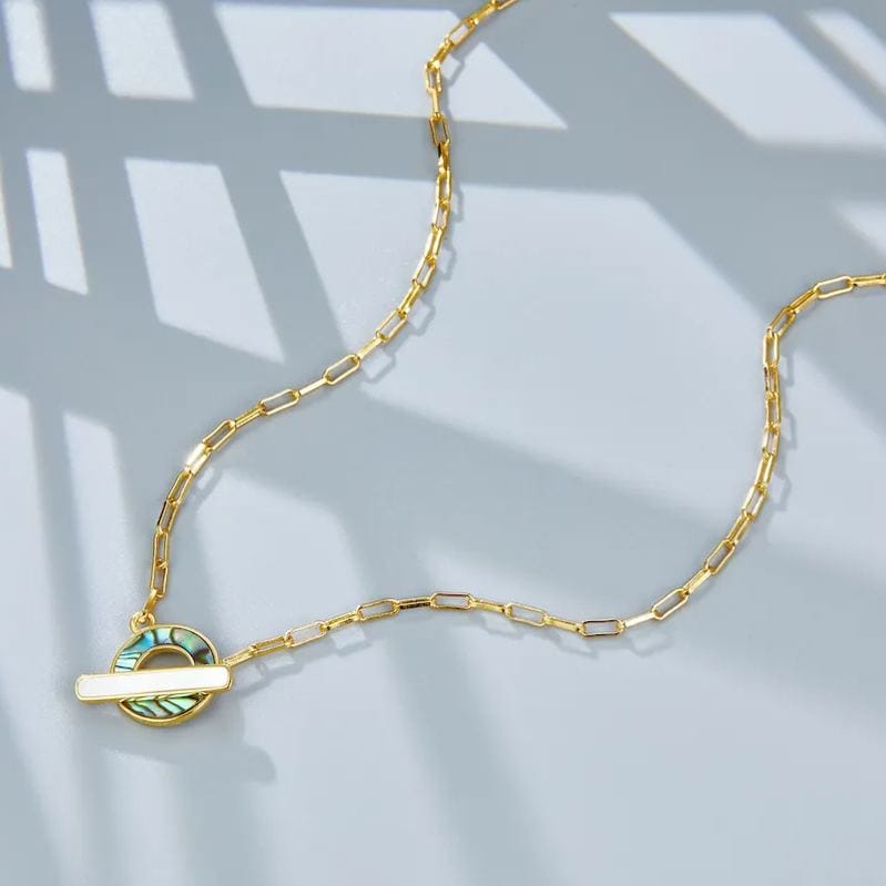 Collier Tranquil Radiance en or vermeil 18 carats