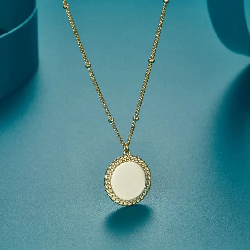 Collar Sunlit de oro vermeil de 18 quilates