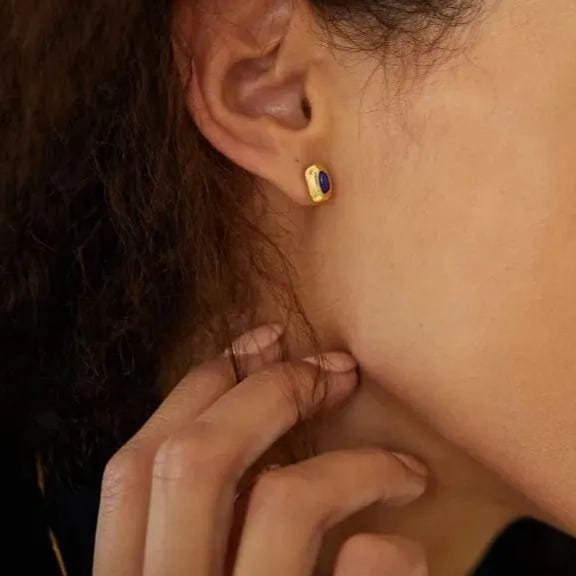 Pendientes Celestiales Oro Vermeil 18ct