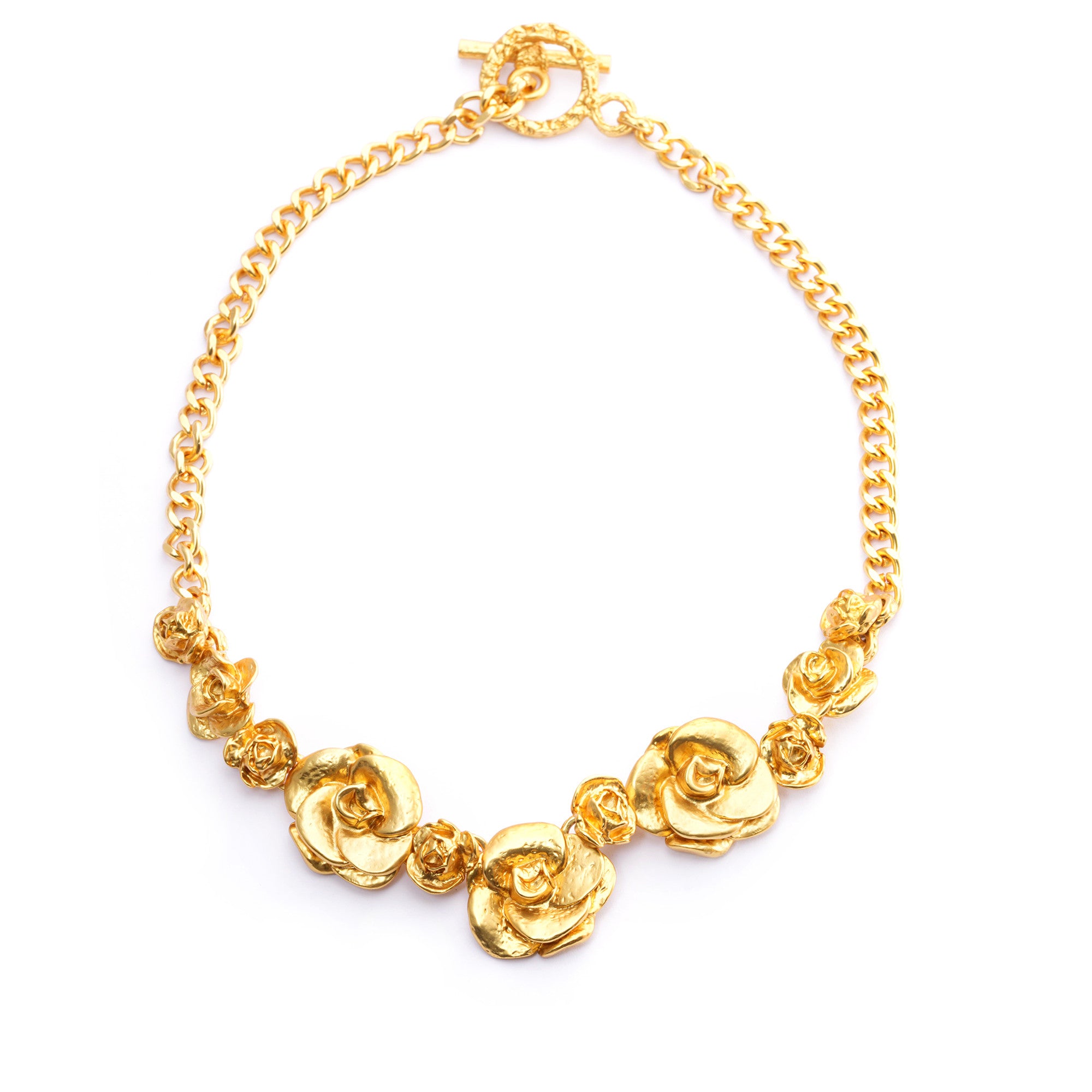 Necklace alloy plated Russian gold