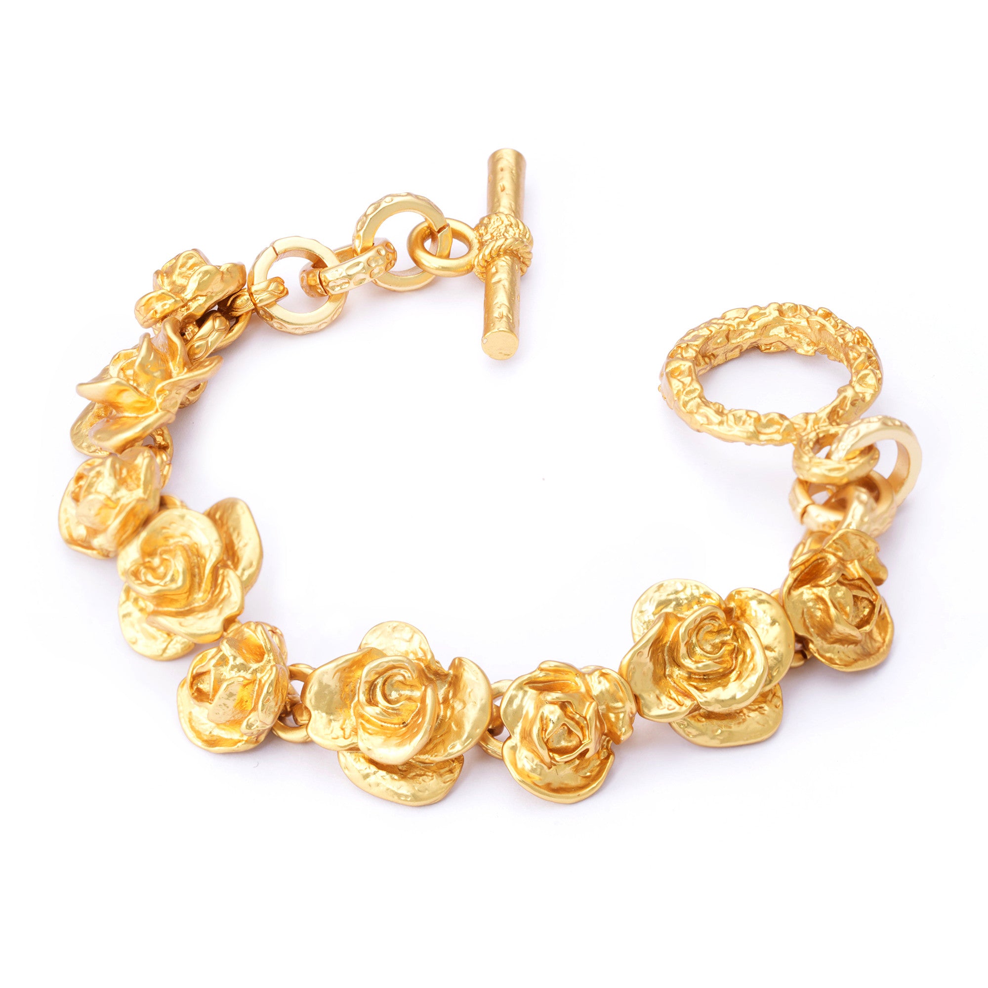 Bracelet alloy plated Russian gold