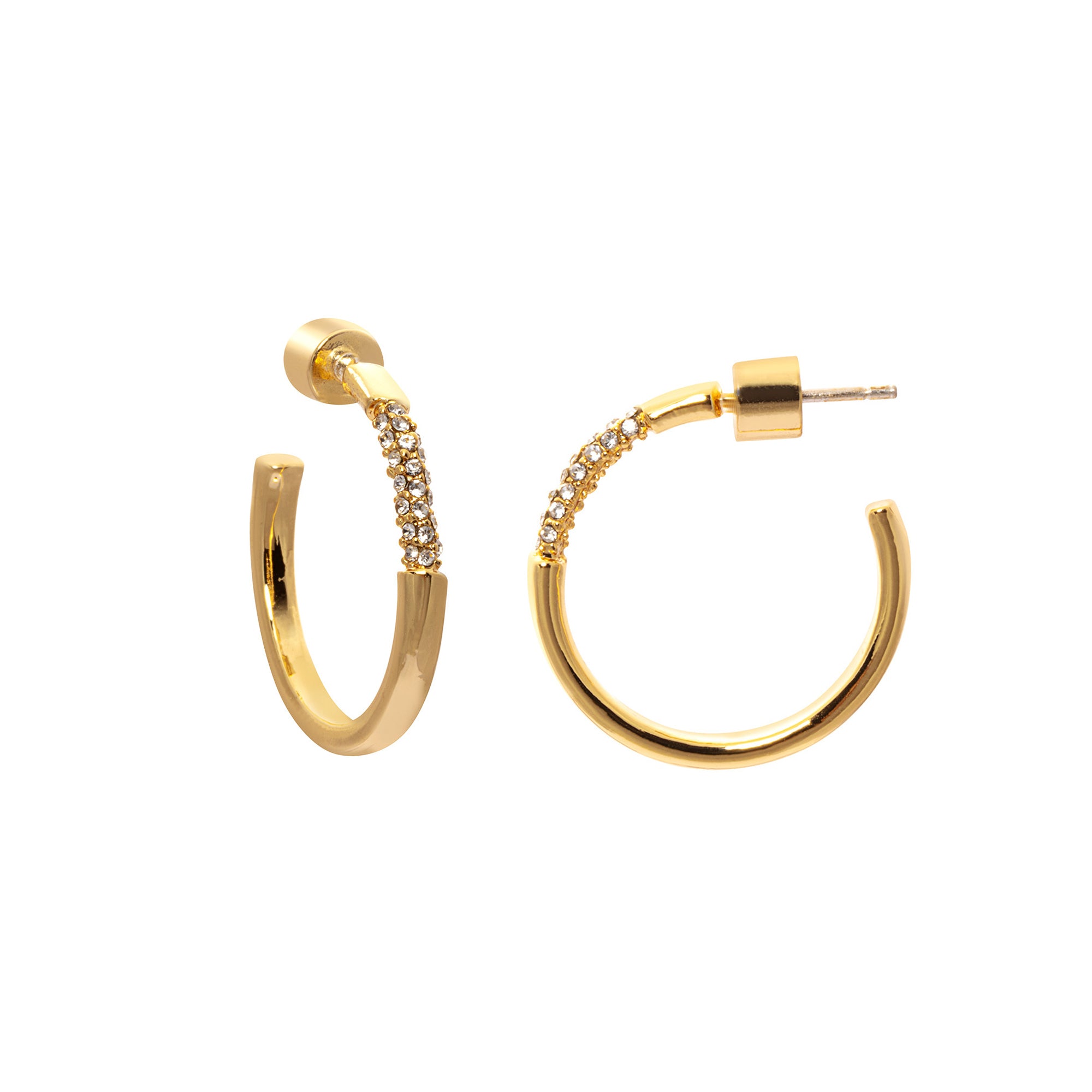 Luminous Arc Earring 18K Gold Plated