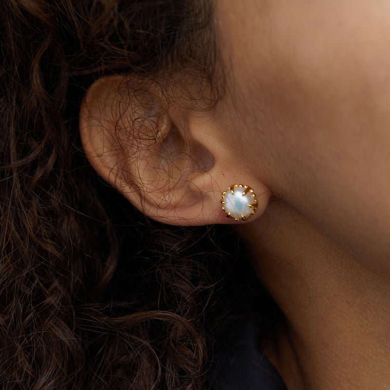 Boucles d'oreilles Radiant en or vermeil 18 carats 