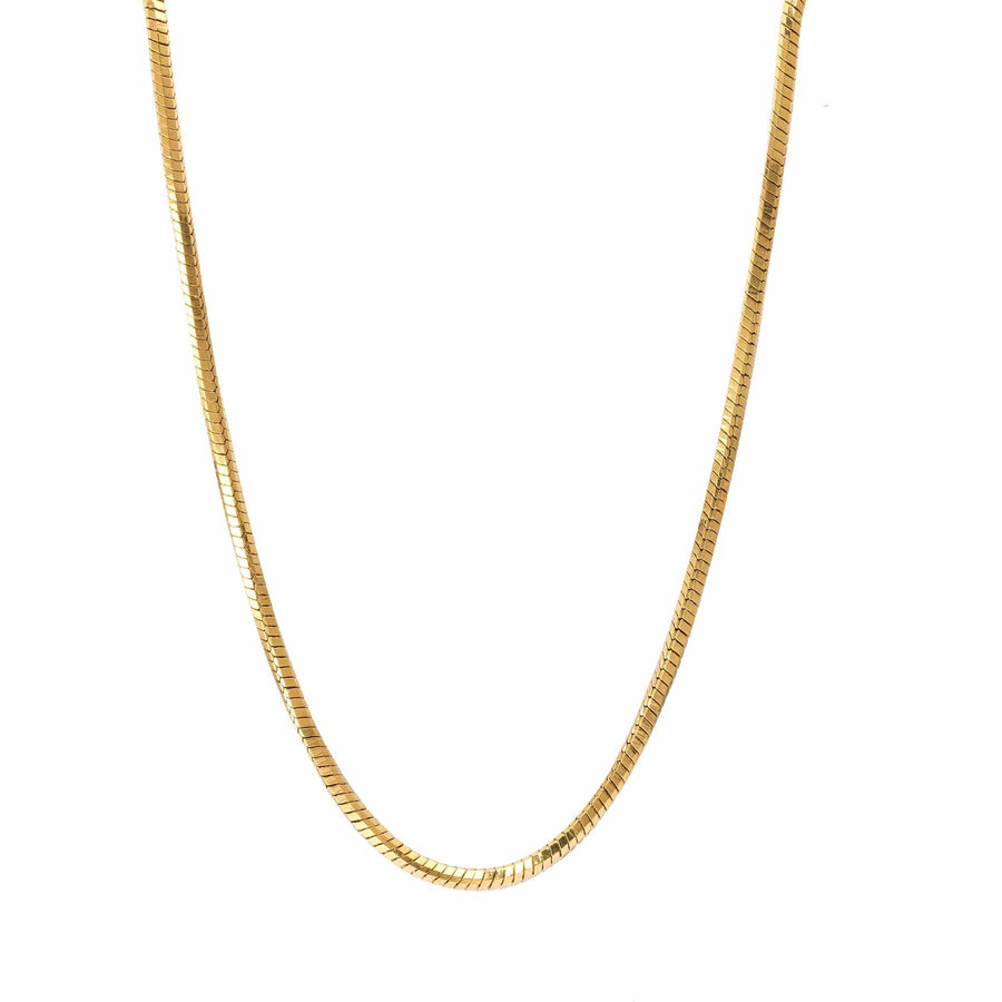 Glow Eyeglass Chain with linked 18K gold-plated finish