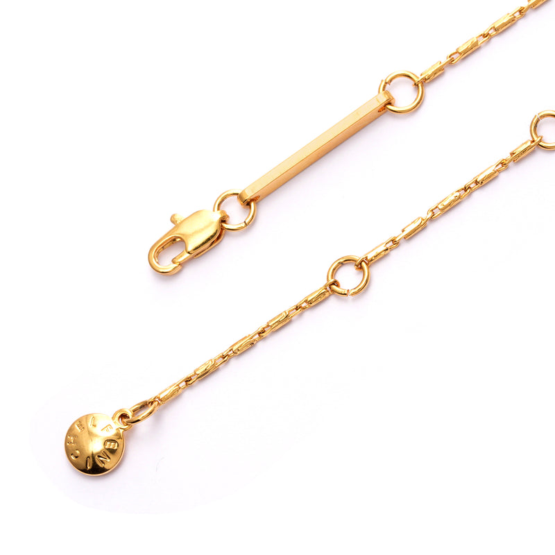 Emerald Necklace 18K Gold Plated