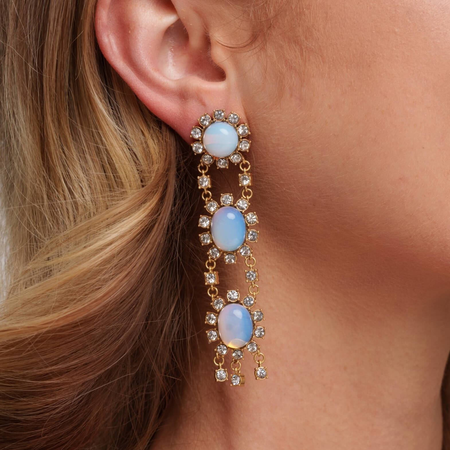 Radiance Gold Hoop Earrings