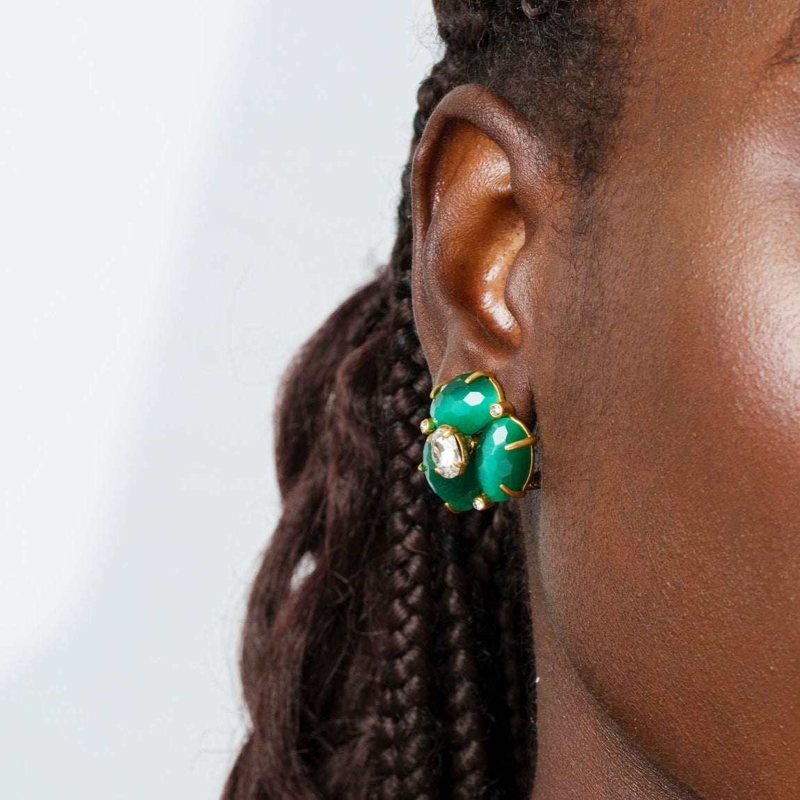 Flourish 18k Gold Plated Hoop Earrings