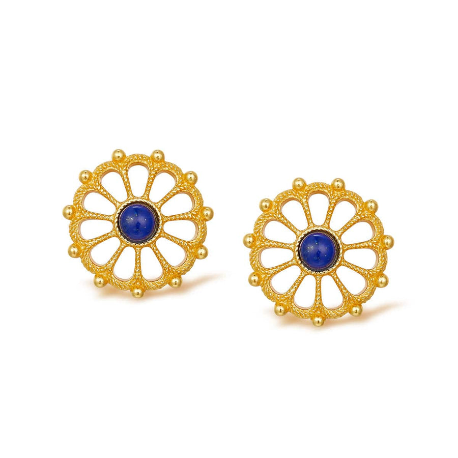 925 silver lapis earrings