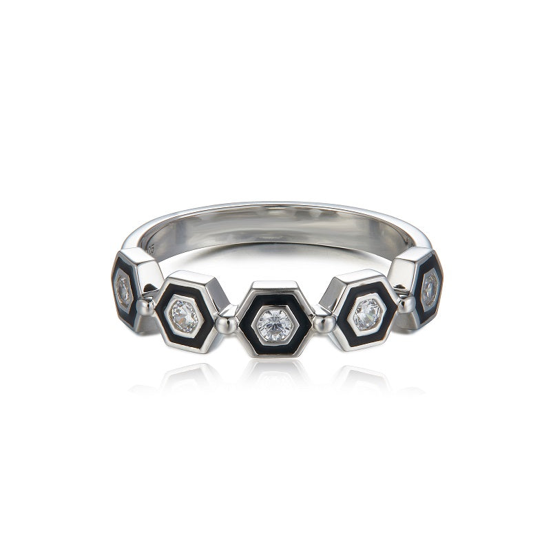 925 silver topaz ring ring