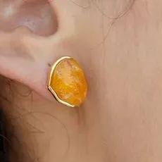 Boucles d'oreilles Sunlight en or vermeil 18 carats