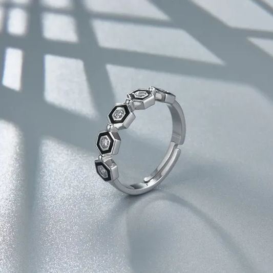 925 silver topaz ring ring