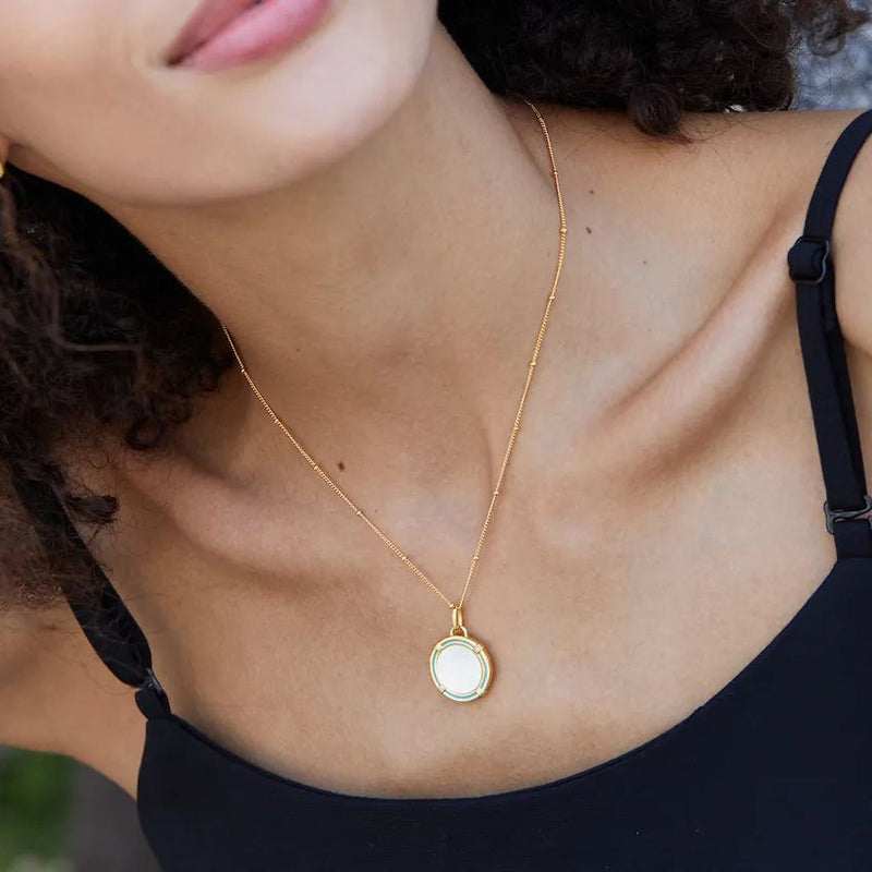 Collier Radiance en vermeil or 18 carats