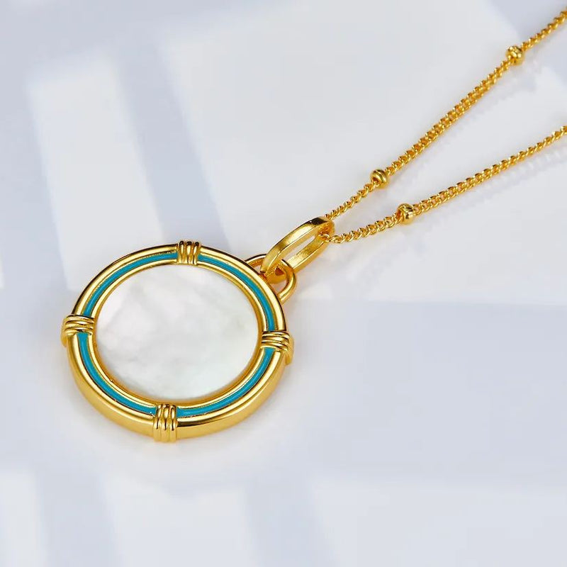 Collier Radiance en vermeil or 18 carats