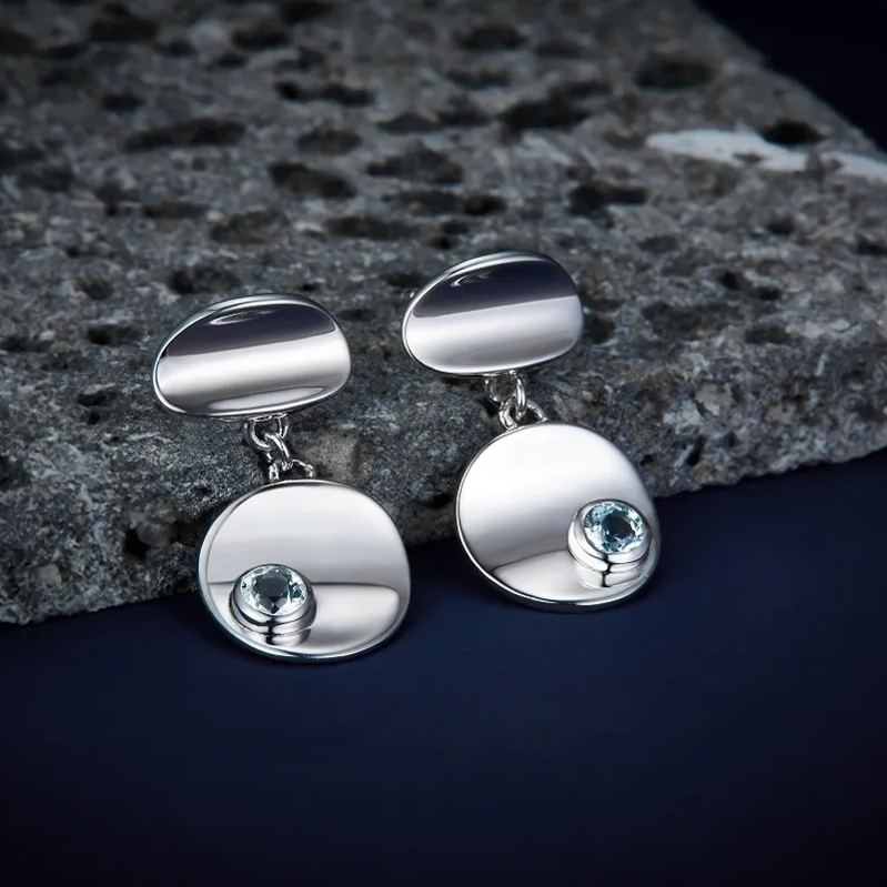 Boucles d'oreilles Dewlight en argent sterling 