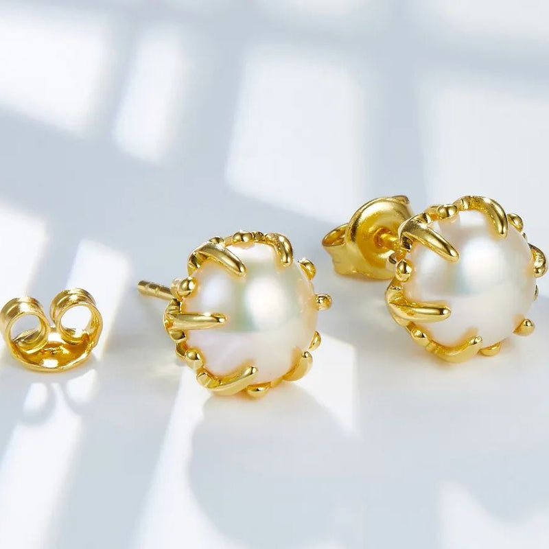 Boucles d'oreilles Radiant en or vermeil 18 carats 