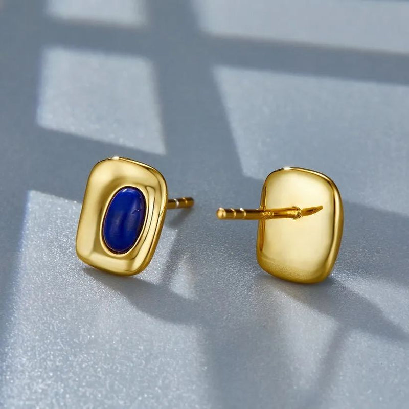 Boucles d'oreilles célestes en or vermeil 18 carats 